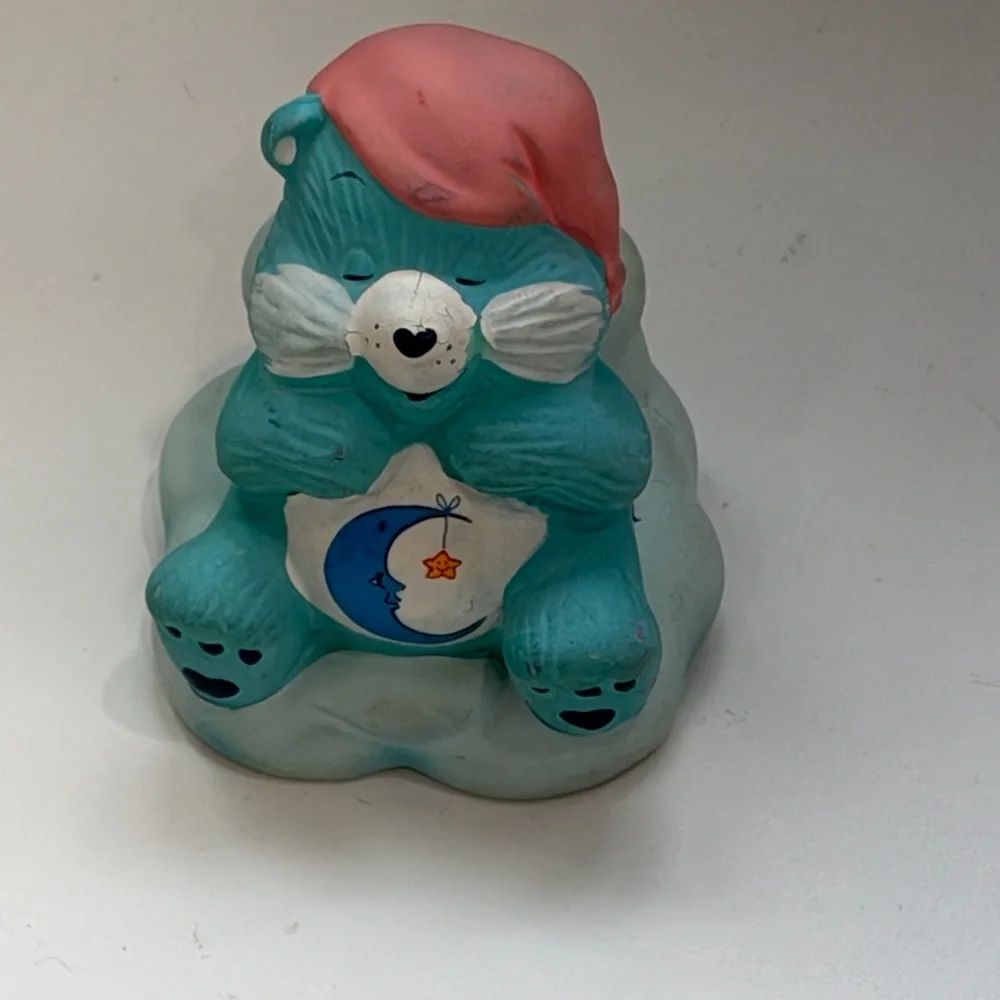 Vintage 1984 Care Bears‎ Bedtime Bear #53236 Ceramic Figurine American Greetings